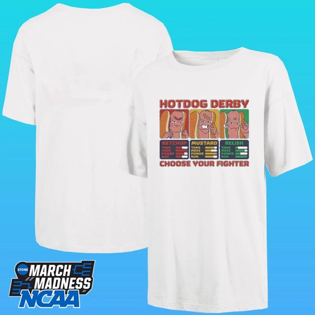 Kids Hot Dog Derby Choose Your Fighter Shirt