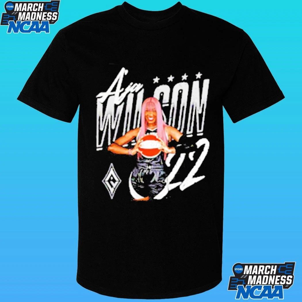 A’ja Wilson Las Vegas Aces Player Pose Shirt