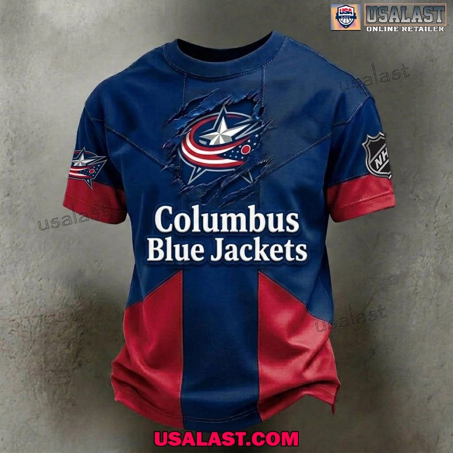 Columbus Blue Jackets Summer 2026 All Over Printed Shirt