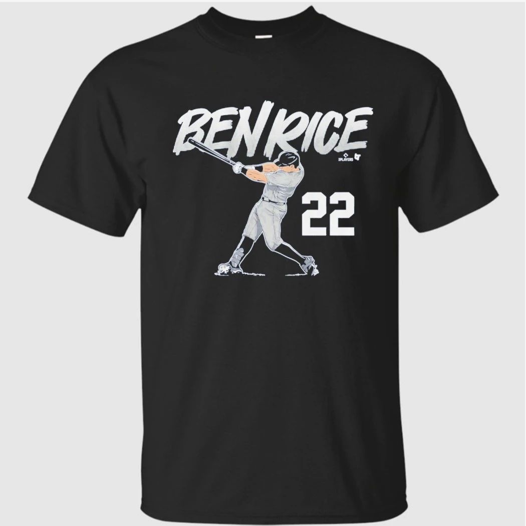 Ben Rice Slugger Swing Number Shirt