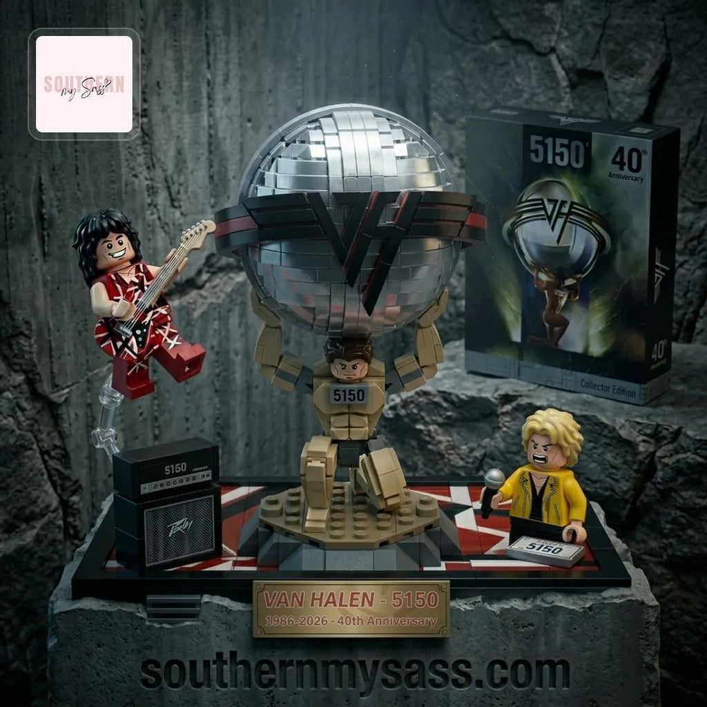 Van Halen 5150 40th Anniversary Collector’s Edition Building Block Set