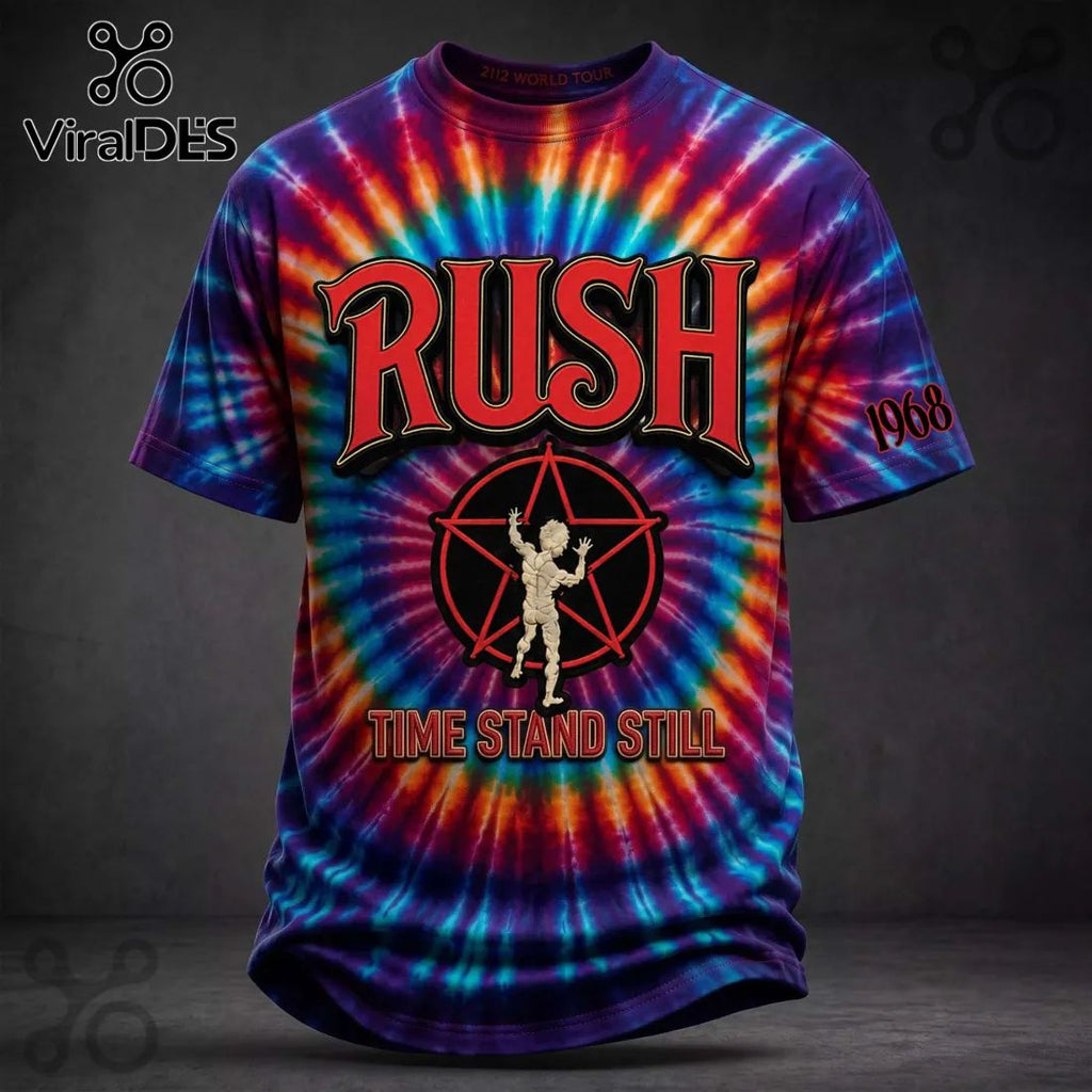 Rush Starman Time Stand Still Rock Band Shirt
