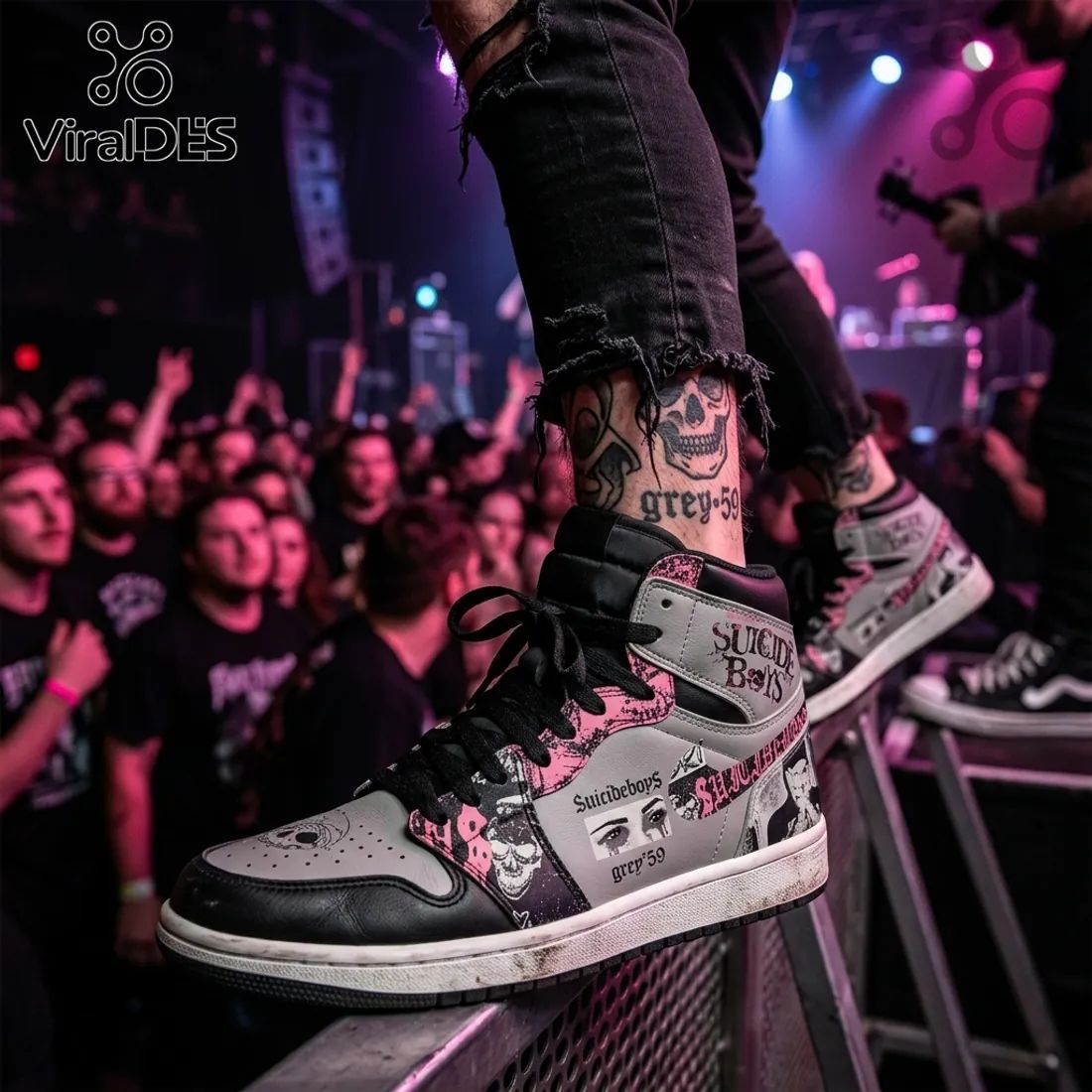Suicideboys GREYDAY 2026 North America High-Top Sneakers