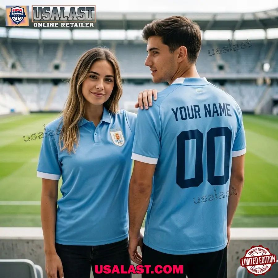 Personalized Uruguay Home Kit World Cup 2026 Jersey Shirt