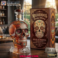 Dia de los Muertos Limited Edition Skull Bourbon Whiskey Bottle