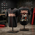Lorna Shore Australia 2026 Tour Black Baseball Jersey