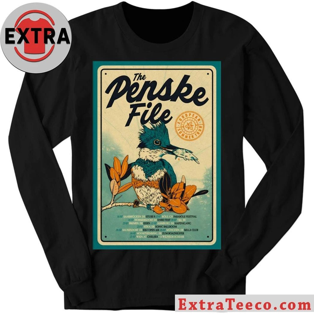 The Penske File European Summer Tour 2026 Poster Shirt