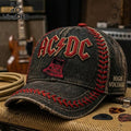 AC/DC Vintage Distressed Hell’s Bells High Voltage Baseball Cap