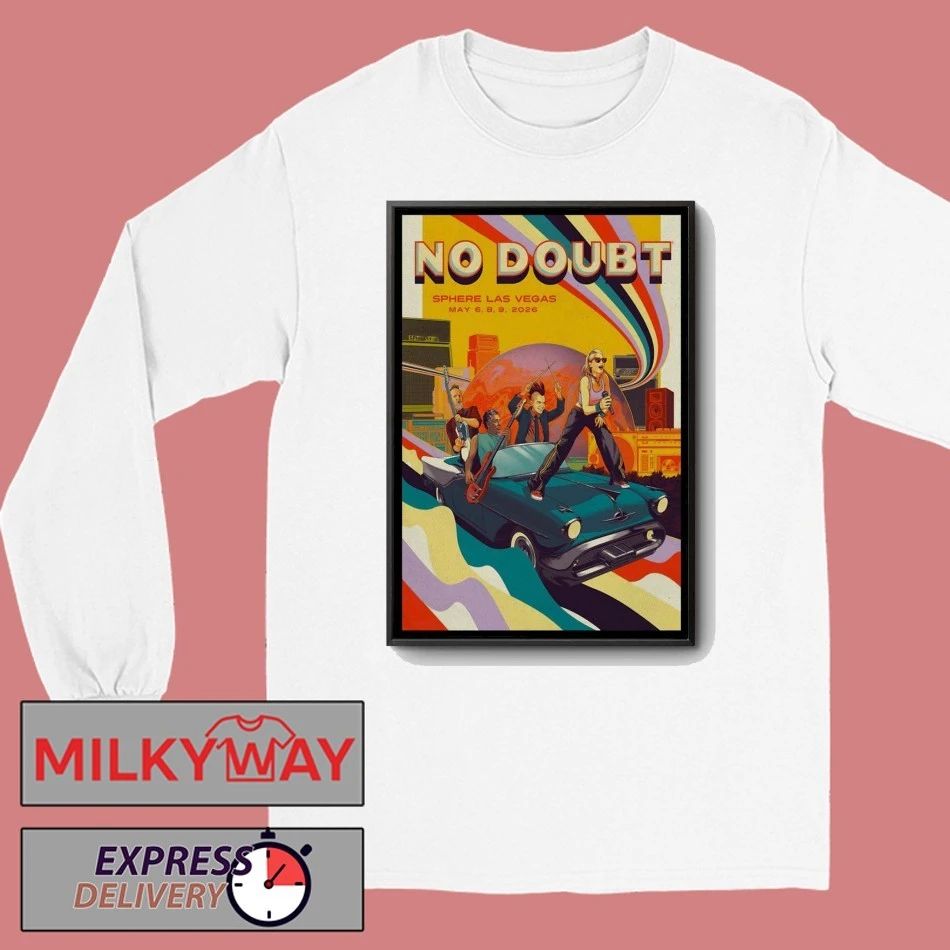 No Doubt Las Vegas NV May 6-9 2026 Poster shirt