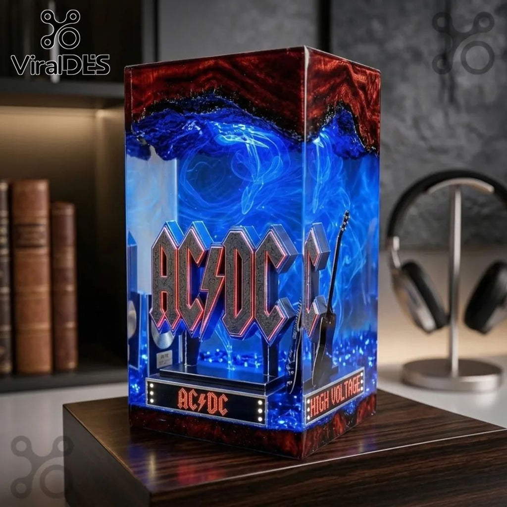 AC/DC LED Epoxy Resin Night Light