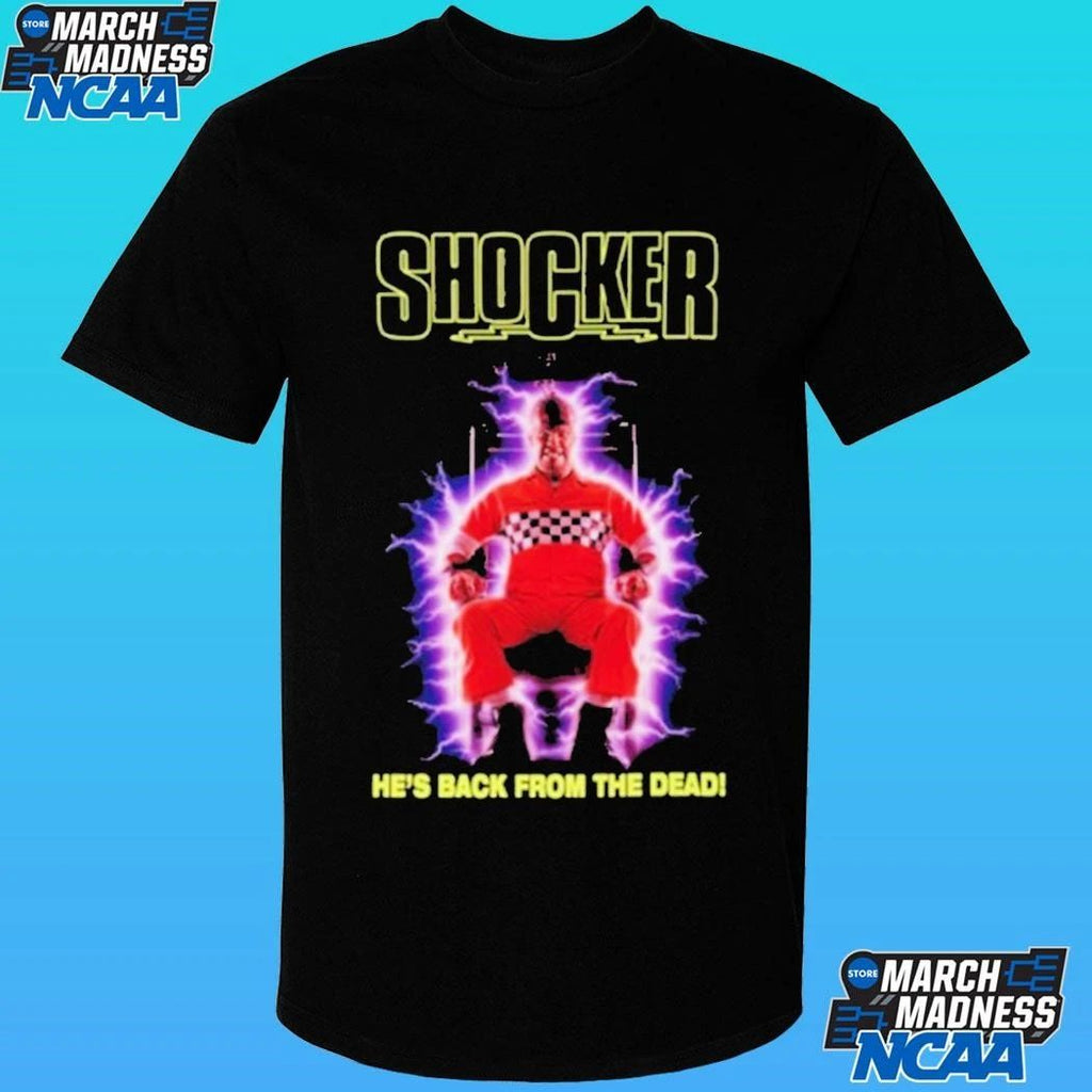 Iron Fortress Records Shocker Horror Movie Shirt