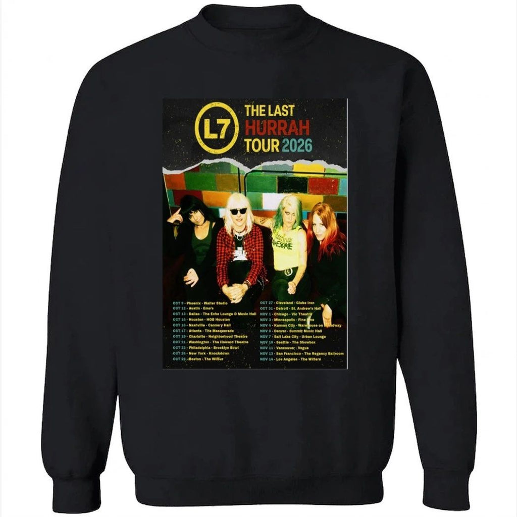 L7 The Band Tour 2026 Poster Shirt