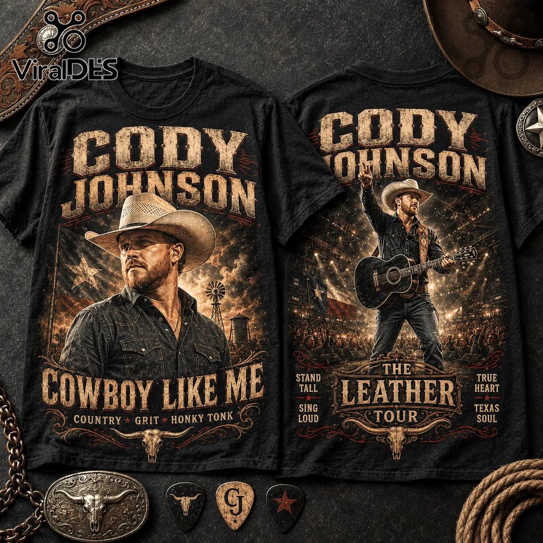 Cody Johnson Cowboy Like Me Country Music T-Shirt