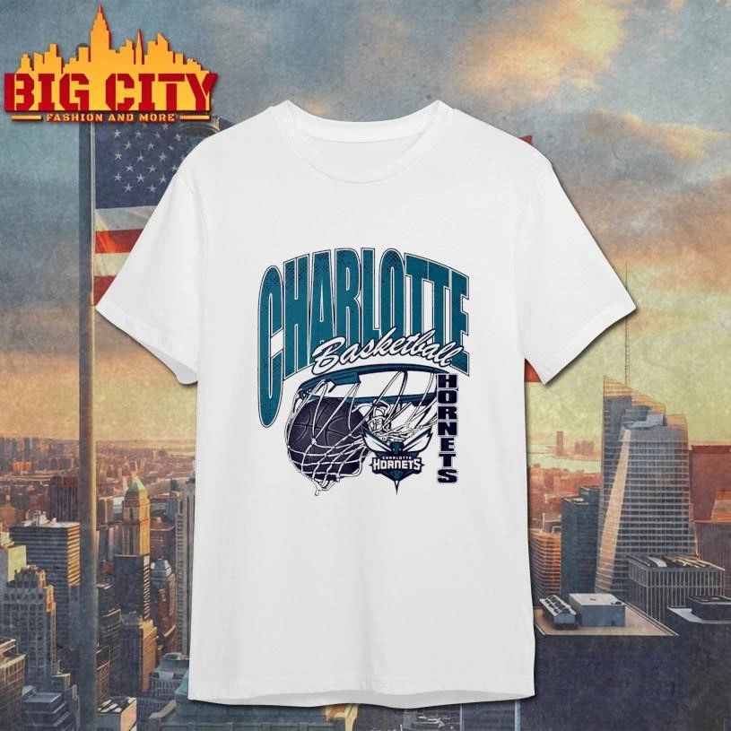 Original Charlotte Hornets Script Swish Shirt