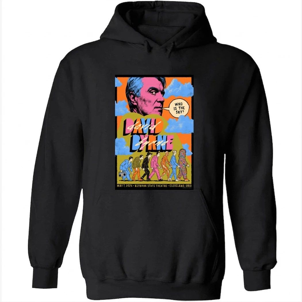 David Byrne Tour KeyBank State Theatre Playhouse Square May 07 2026 Poster Shirt