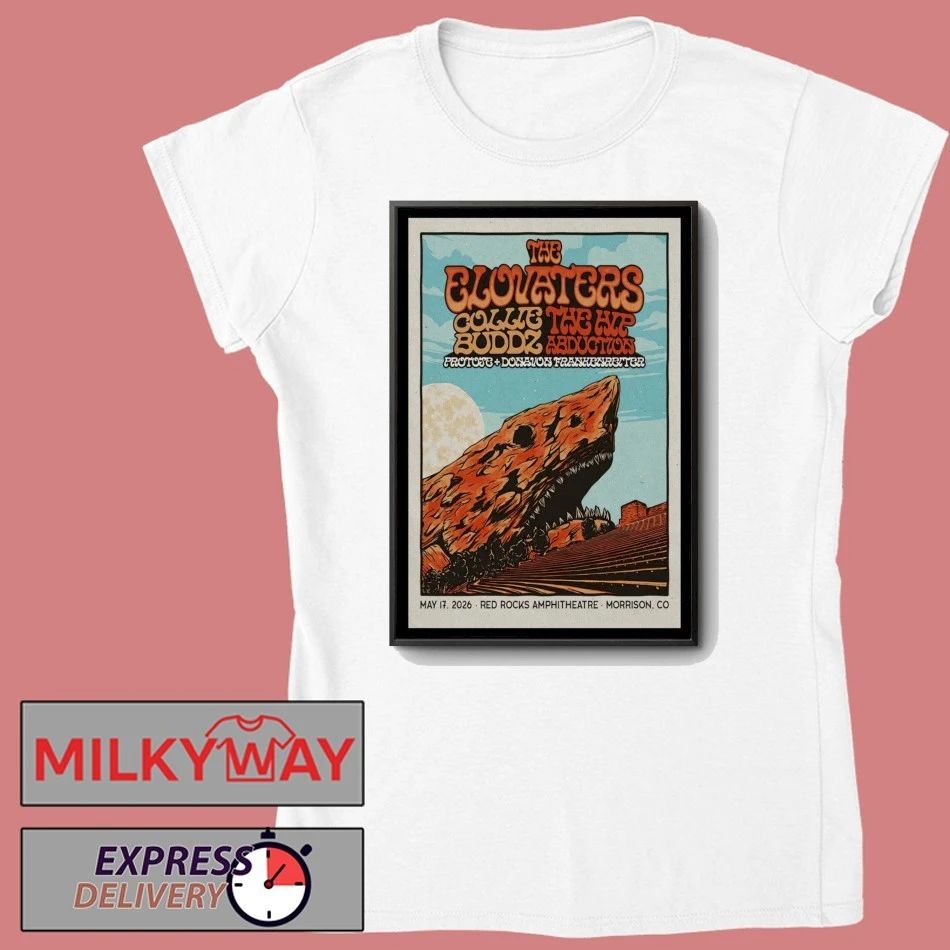 New The Elovaters May 17 2026 in Morrison, CO Event Poster shirt