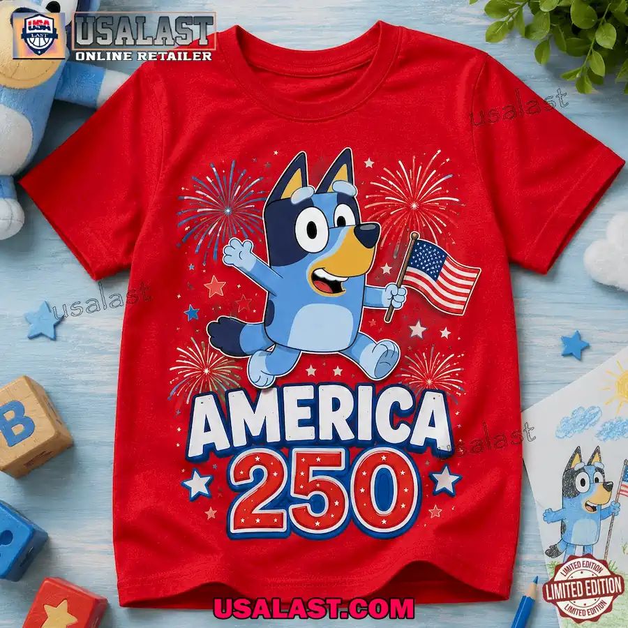 Bluey America 250 Years Of Freedom 3D Shirt