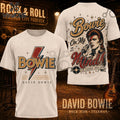 David Bowie Starman Tribute Retro Graphic T-Shirt