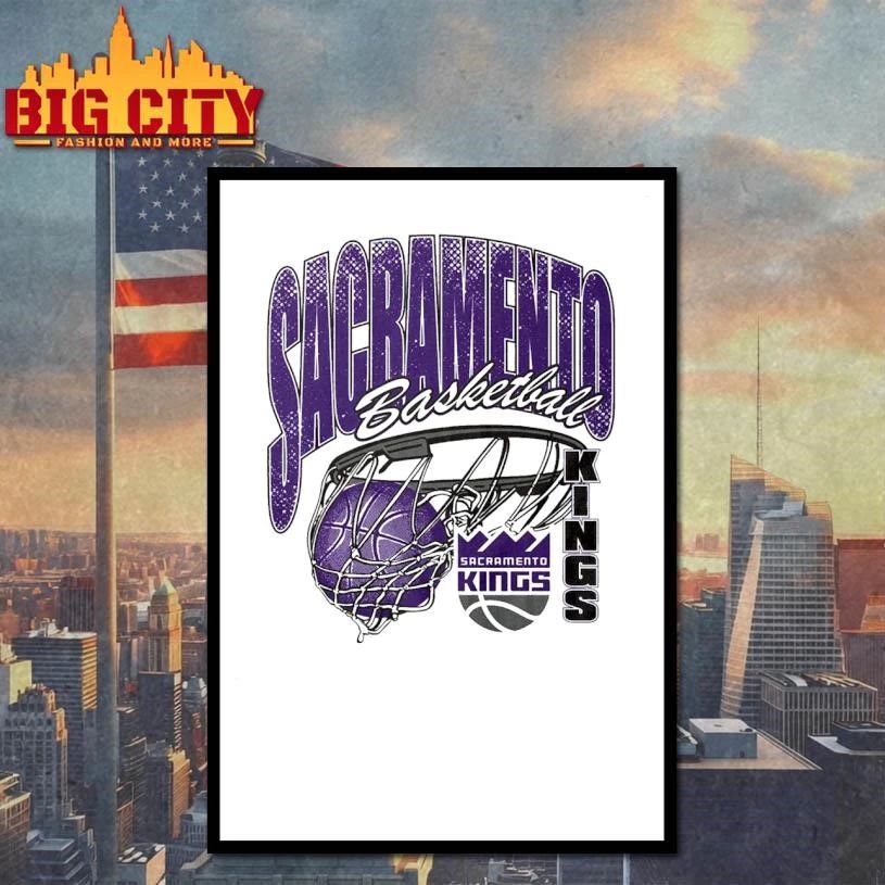 Funny Sacramento Kings Script Swish Shirt