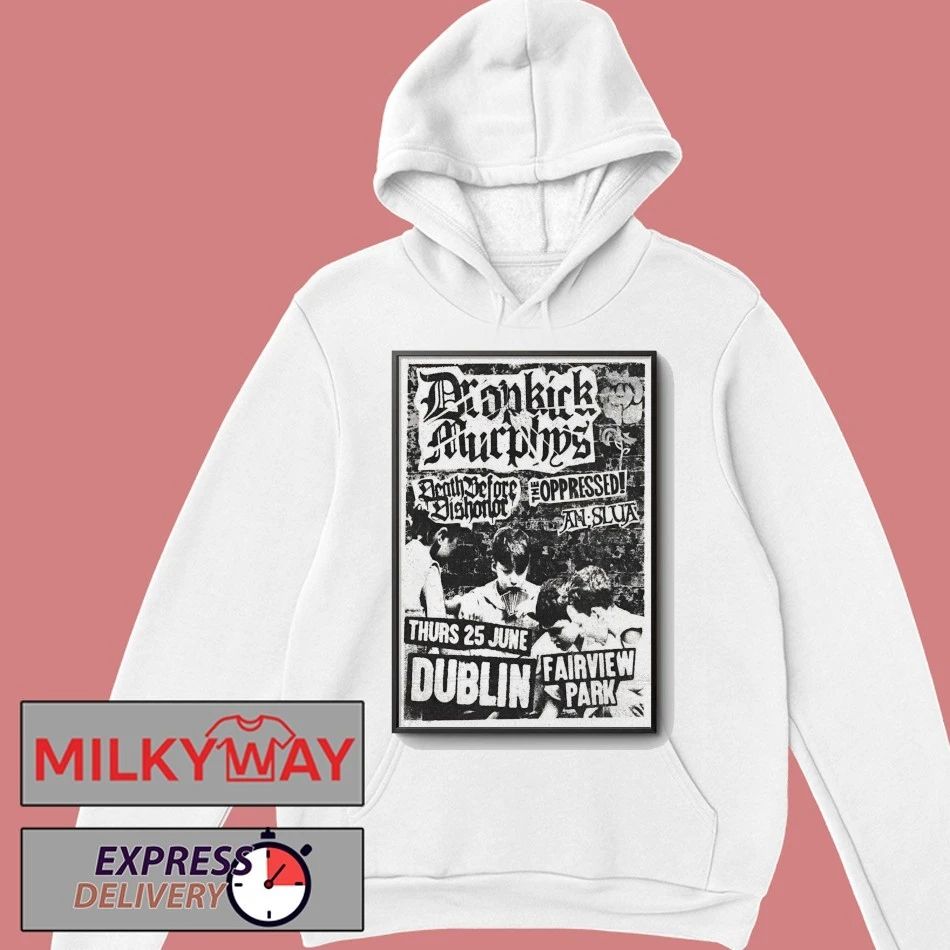 Dropkick Murphys June 25 2026 In Dublin Ireland Poster shirt