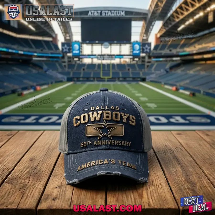 Dallas Cowboys 65th Anniversary 1961-2026 Baseball Cap