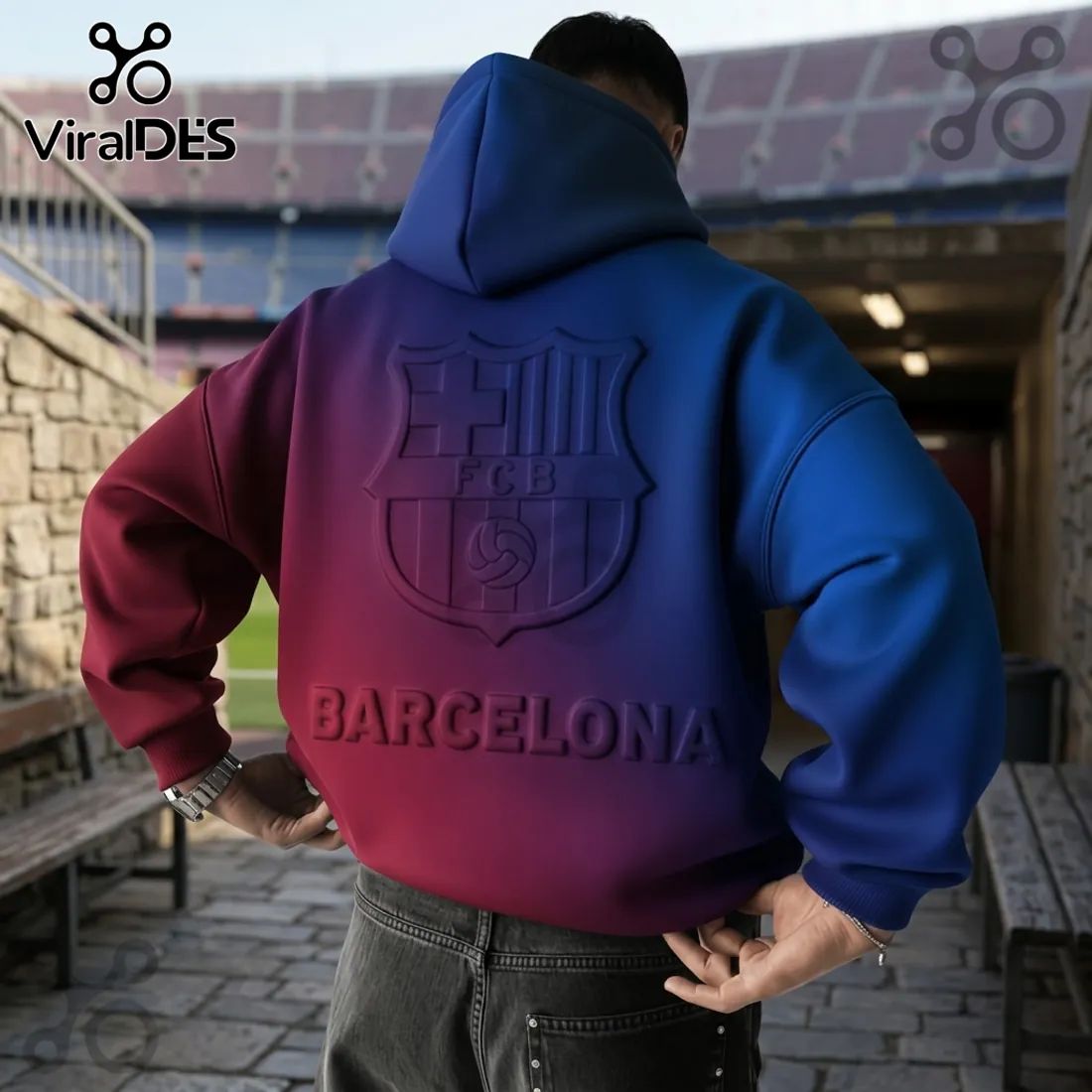 FC Barcelona Limited Edition Gradient Hoodie