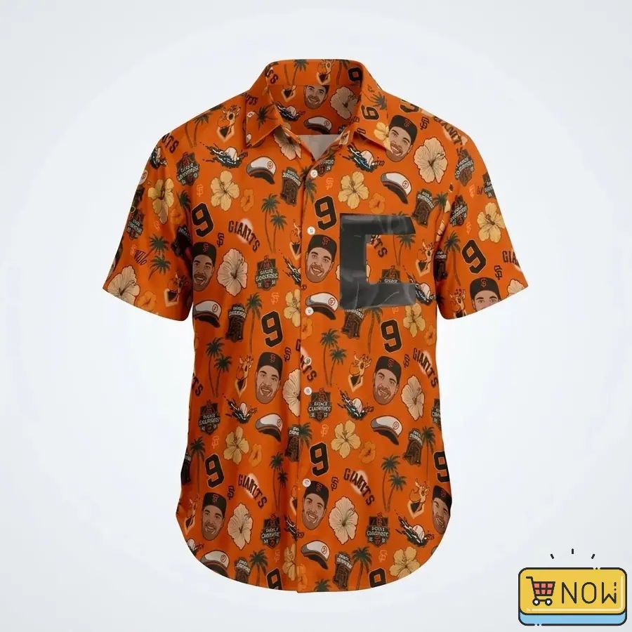 Brandon Belt San Francisco Giants Hawaiian Shirt