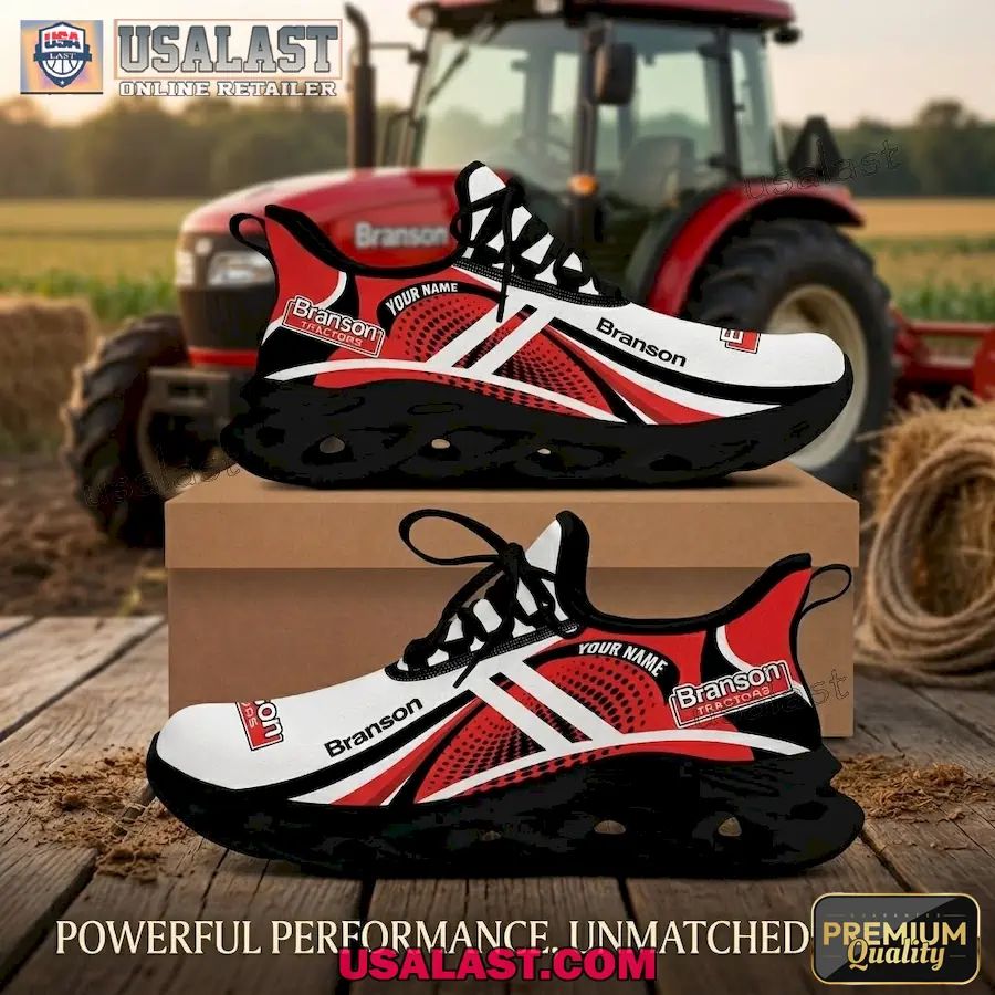 Branson Tractor Personalized Max Soul Shoes