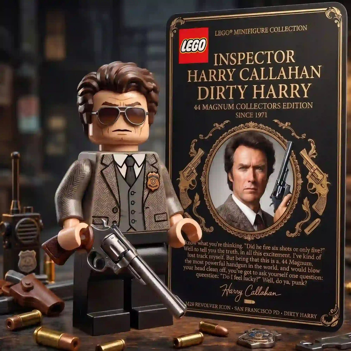 Dirty Harry Inspector Harry Callahan Collector Pop Figure