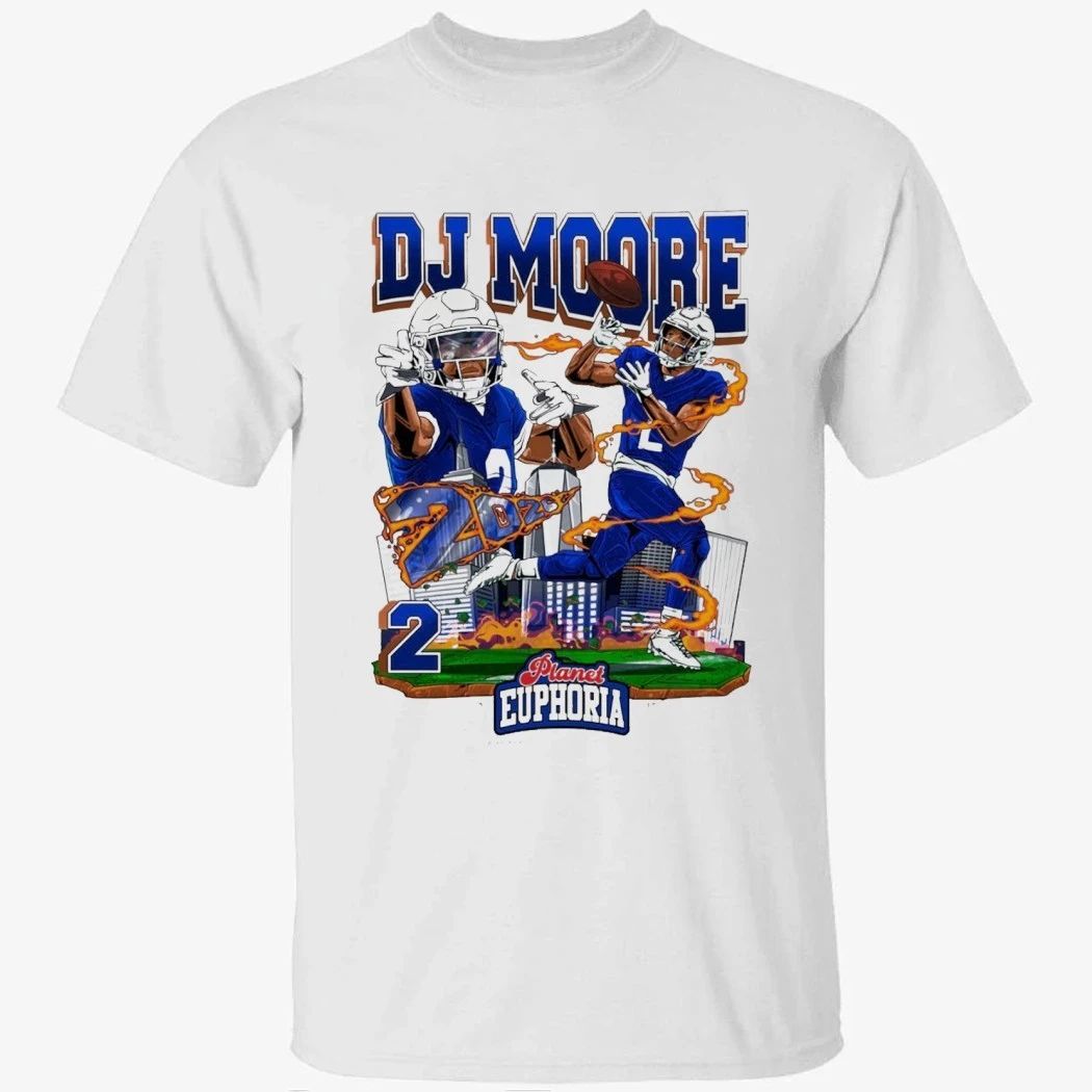 DJ Moore City Skyline Edition Shirt