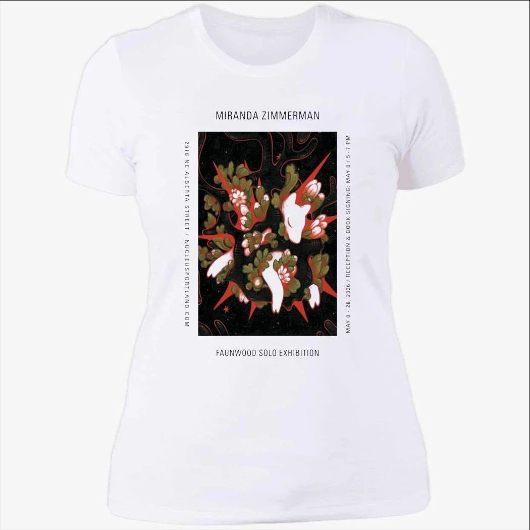 Miranda Zimmerman Bayne Nucleus Portland May 8 2026 Tour Shirt