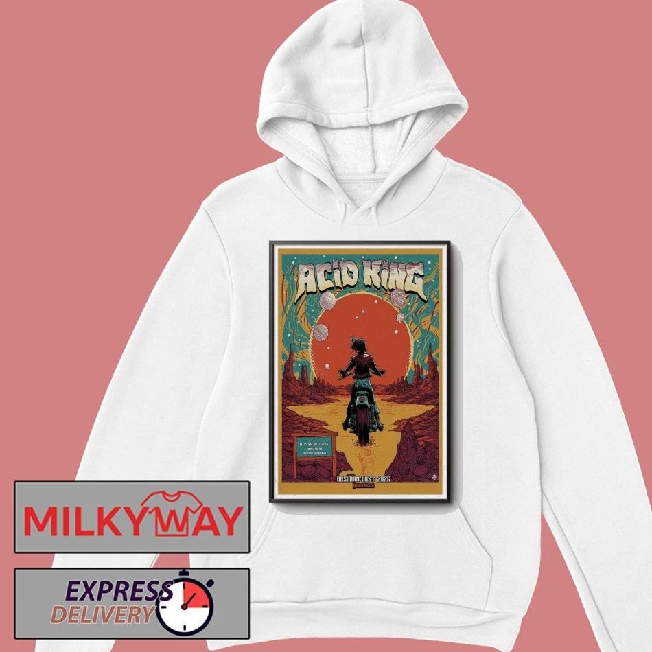 LIMITED 2026 Acid King Poster European Tour shirt