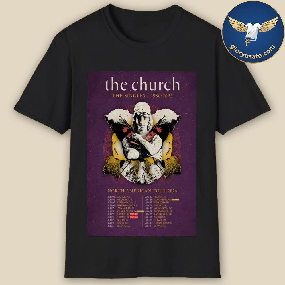 The Church North American 2026 Shows Poster Shirt
