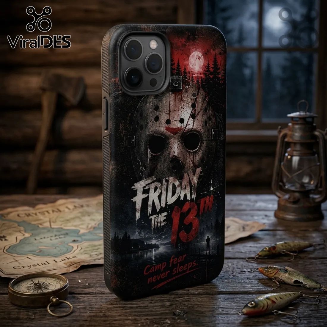 Friday The 13th Jason Hockey Mask Phone Case