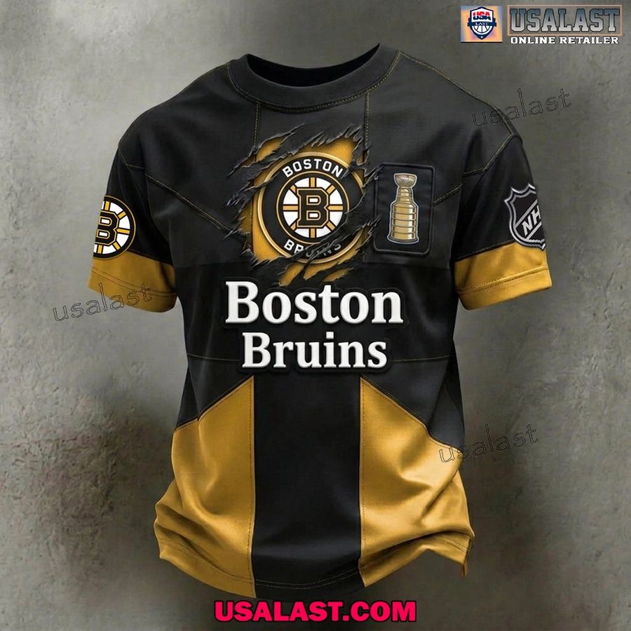 Boston Bruins Summer 2026 All Over Printed Shirt