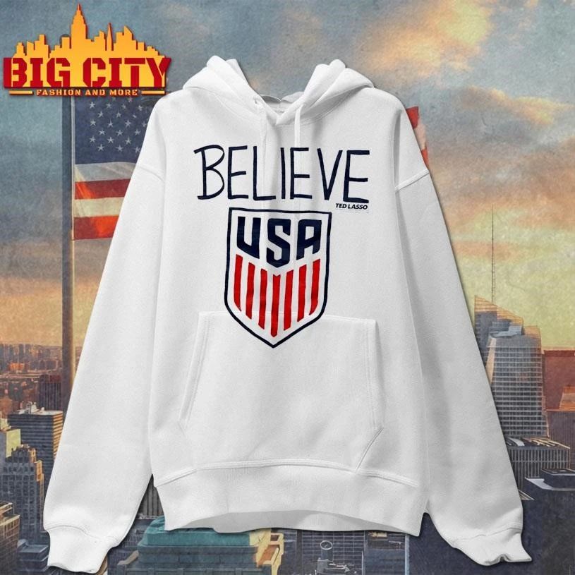 Ted Lasso Believe x USA Crest shirt
