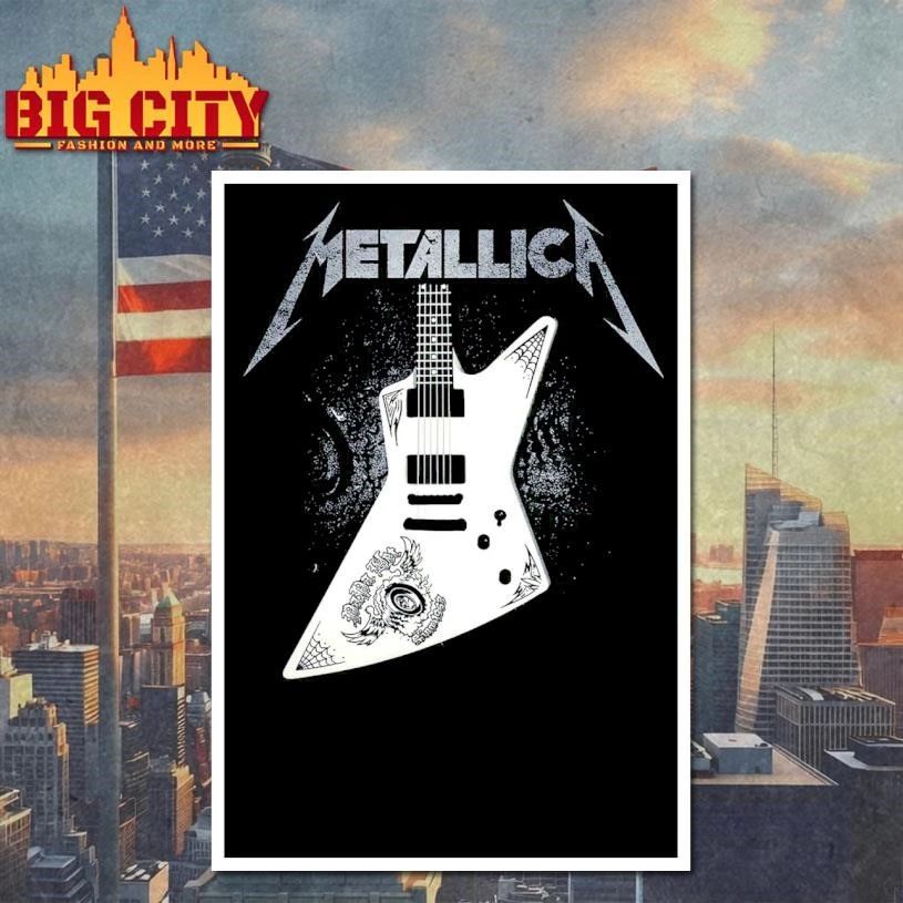 Metallica Papa Het Guitar Rock Band Shirt