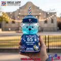 Texas Rangers 65th Anniversary Bear Glass Cup