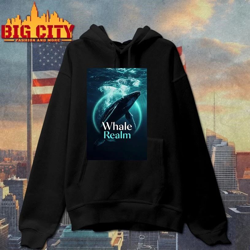 Whale realm cinematic animal art shirt