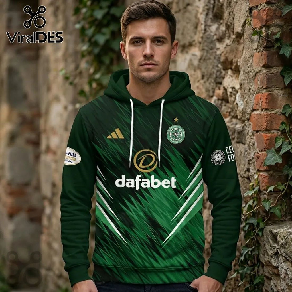 Celtic FC Scottish Premiership Champions 2025/2026 Hoodie