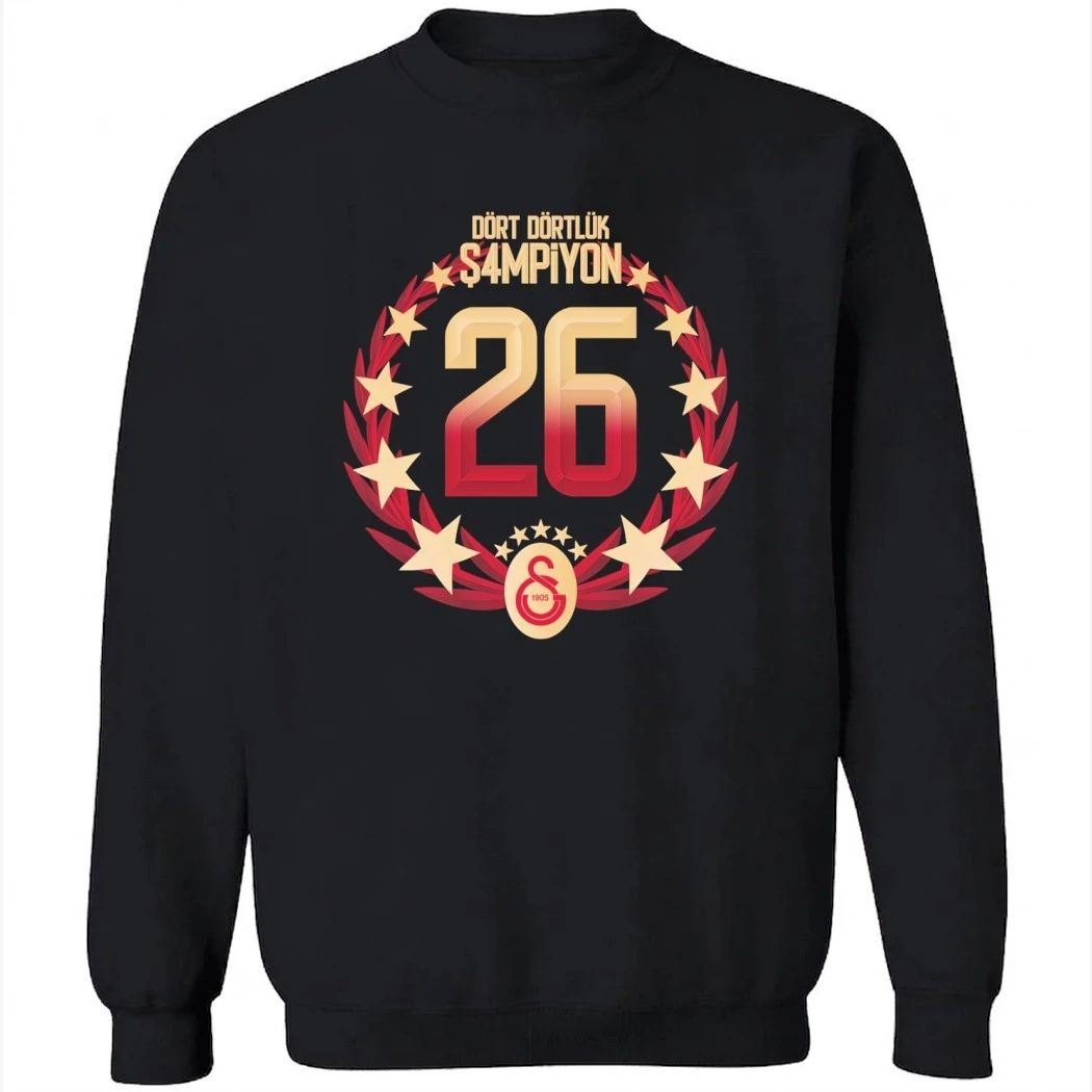 galatasaray win their 26th turkish league title shirt
