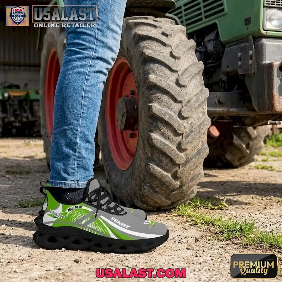 Fendt Tractor Personalized Max Soul Shoes