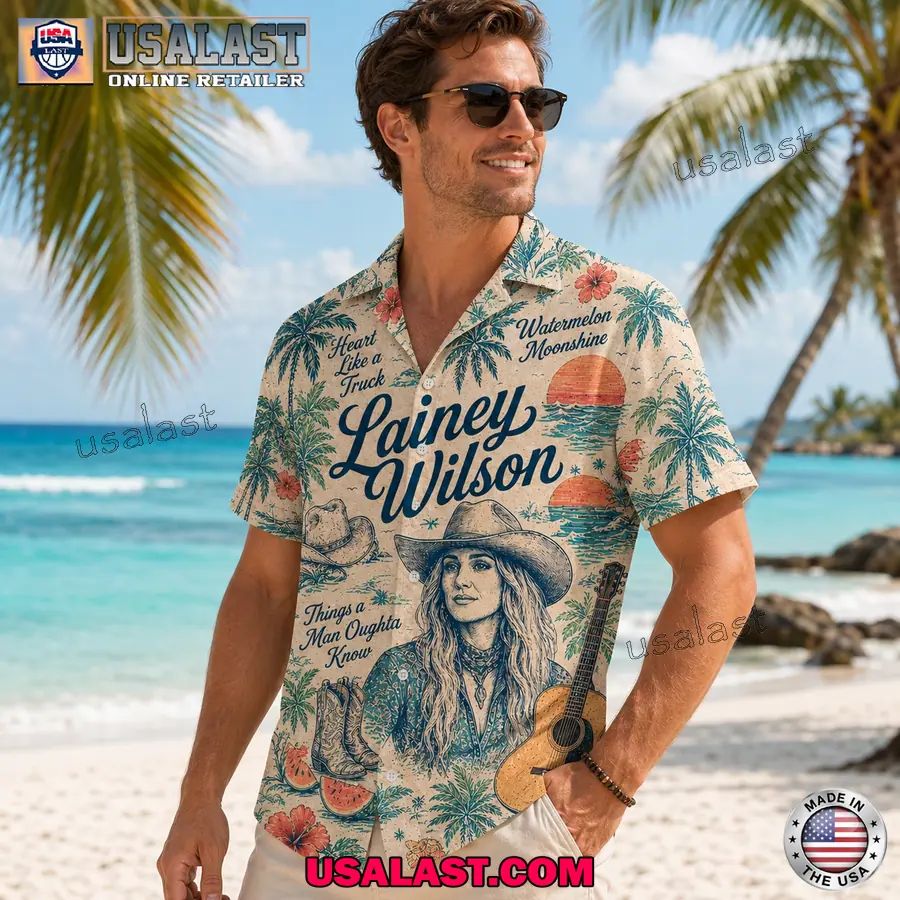 Lainey Wilson Tropical Summer Hawaiian Shirt