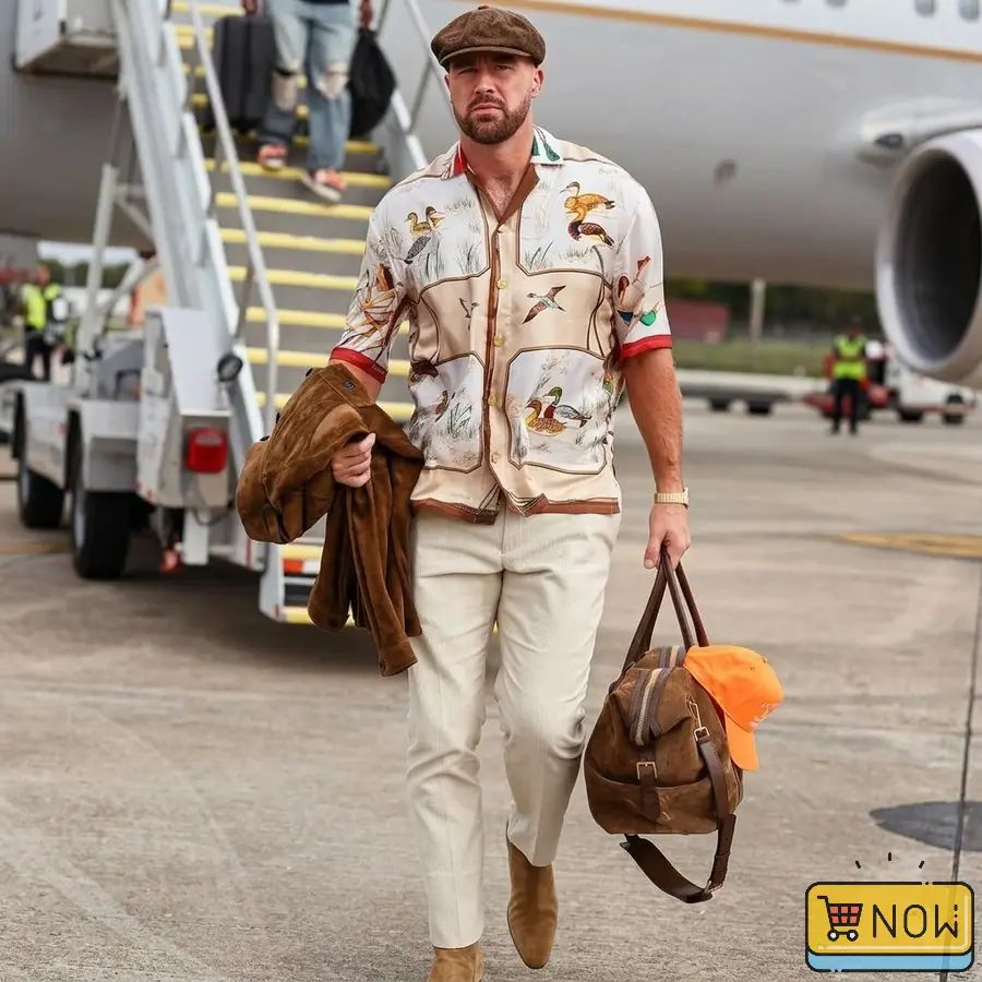 Travis Kelce Wood Duck Hawaiian Shirt 2026