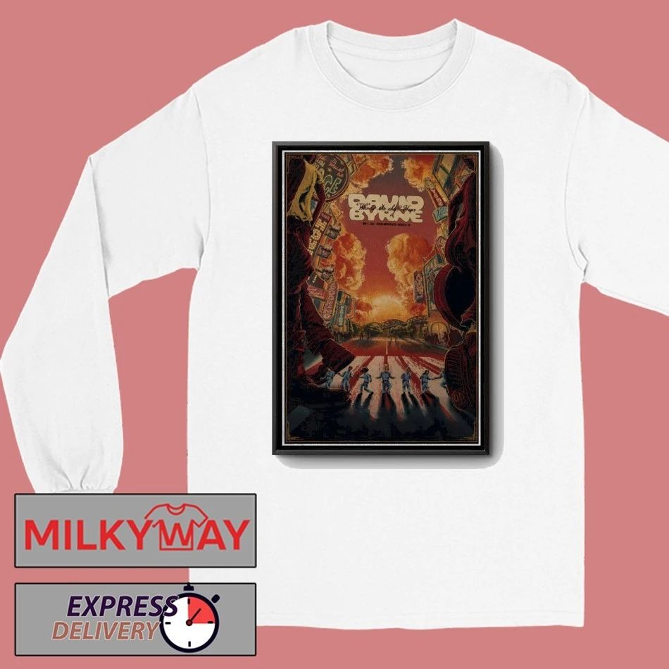 LIMITED May 9 2026 David Byrne Event Poster Nashville, TN Tour shirt