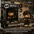 Young Greenwich Village Bob Dylan 85th Birthday Anniversary Edition Funko Pop! Figure