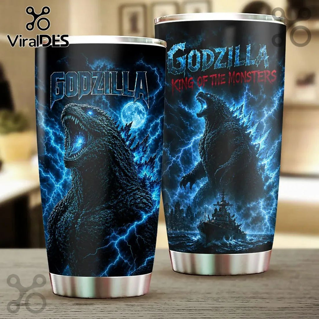 Godzilla King of the Monsters Stanley Tumbler