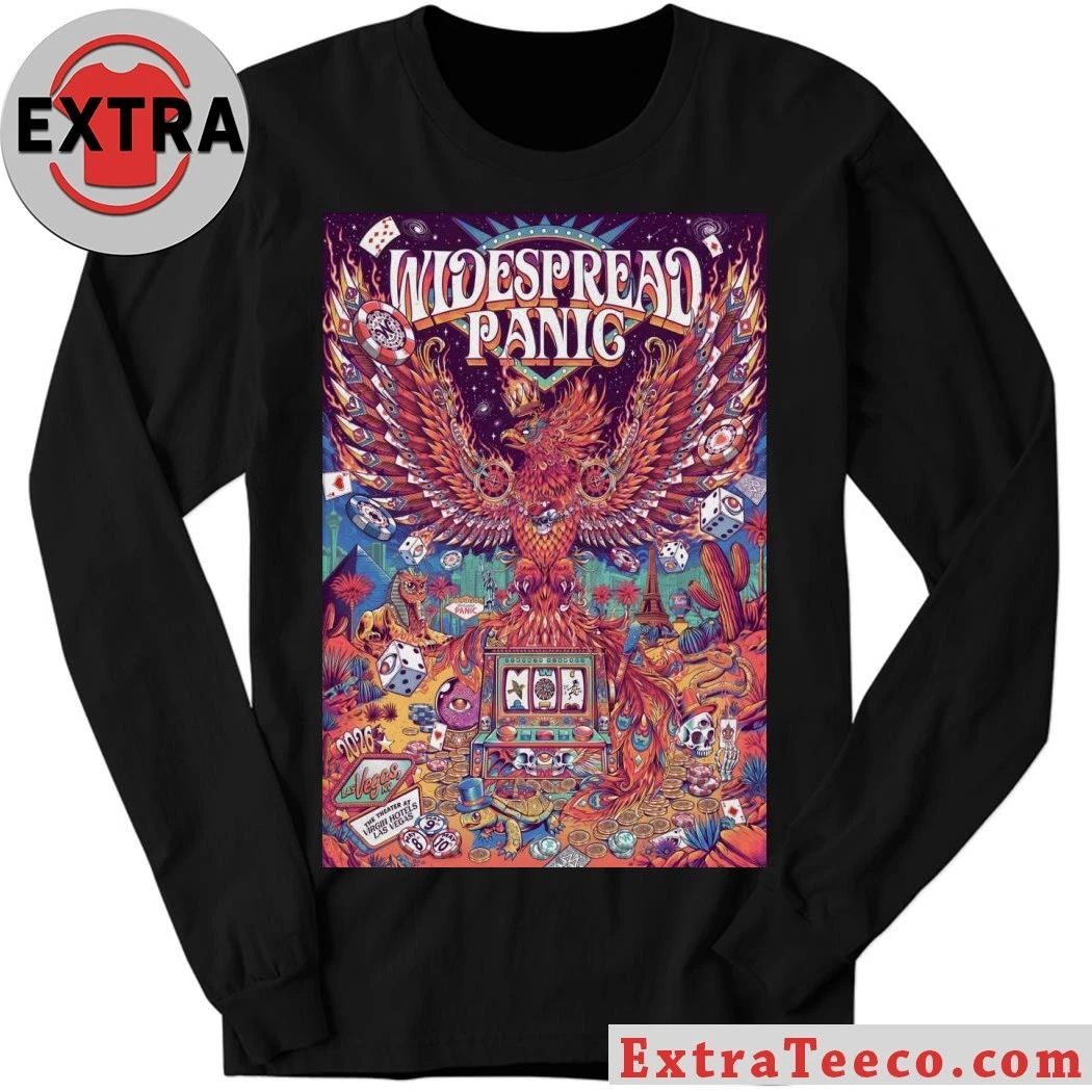 Widespread Panic Las Vegas NV Tour On May 8-10 2026 Poster Shirt