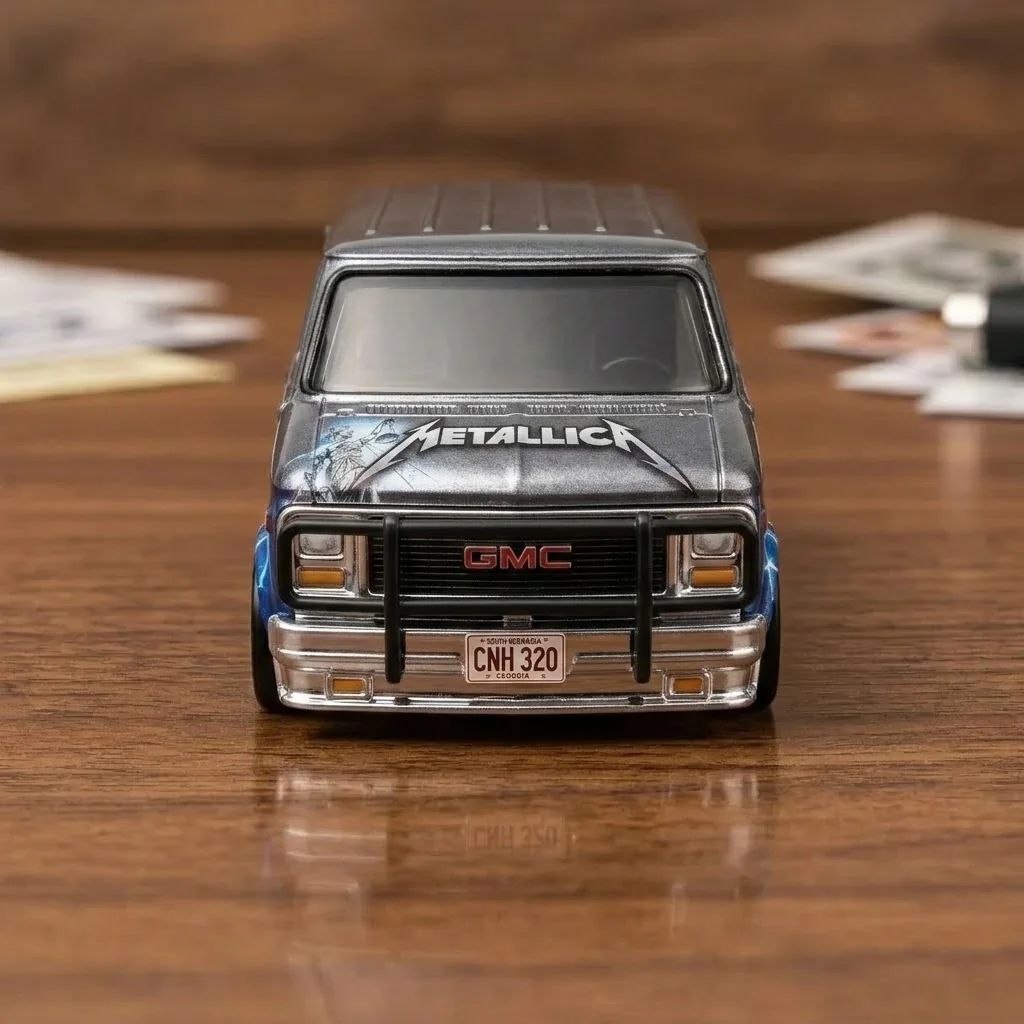 Wheels Metallica 45th Anniversary Commemorative 1980s Touring Van