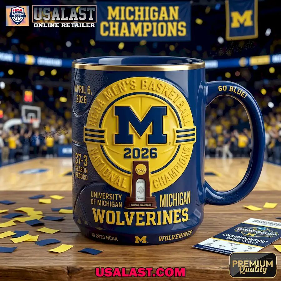 Michigan Wolverines 2026 National Championship Commemorative Mug